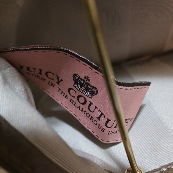 Juicy Couture Vintage Brown Leather Clutch Bag - Picture 7 of 10